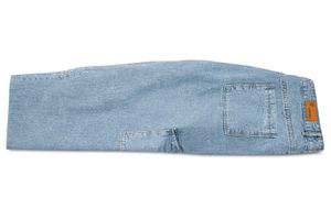 Light Wash Denim Cargo Pants