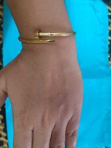 Gold Nail Bangle combo