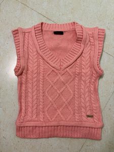 Pink Knitted Vest 🎀