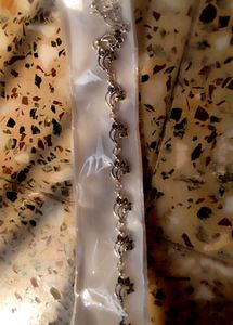 Floral Silver Bracelet