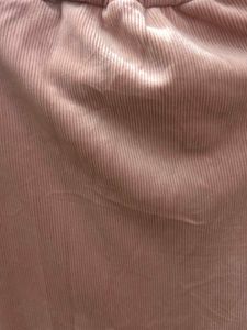 Gina Rose Pink Corduroy Skirt