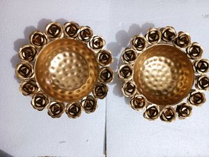 1 Pcs Metal Decor/ Beautiful Urli For Floating Can