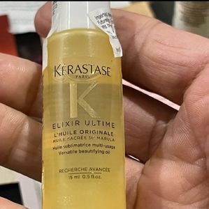Kerastase Hair Oil And Pouch