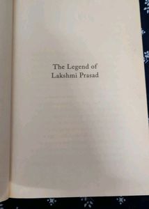 The Legend Of Lakshmi Prasad