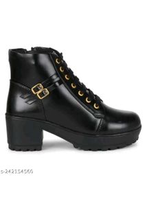 Black ankel lenth boots