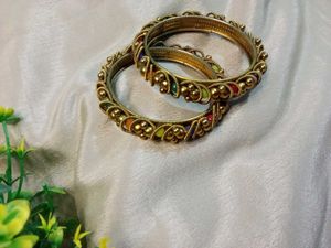Multi Colour Balls Bangles