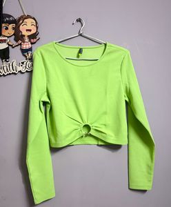 Peacock Cutout Detailing Top