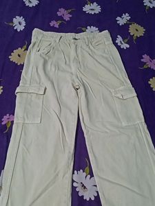 Beige Cargo Pants - Streetwear Style
