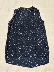 🆕Atmosphere Sleeveless Navy Blue Top