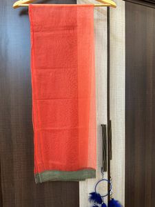 Dark Coral Shawl