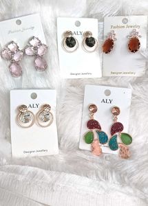 ALY Designer 5 pair of Earrings