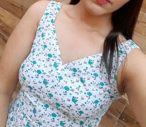 White Color Floral Print(ONLY KURTA)
