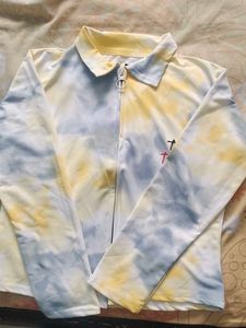 Tie-Dye Zip Up Jacket
