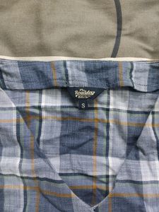 Tie Up Boxy Grey Check Top 🦋