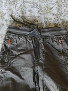 Grey Cotton Joggers 5-6 Years