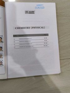 Allen Chemistry Modules