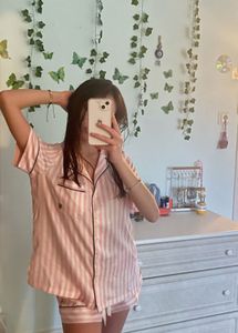 Victoria Secret Satin Pj Set of 2