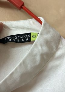 White formal Top