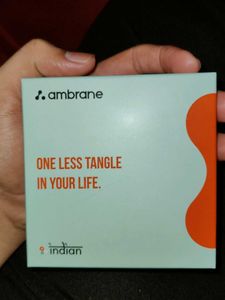 Ambrane tangle-free Usb To Lightning Cable