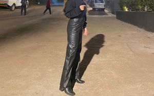 Black Leather Pants