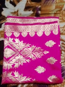 Pink Banarasi Duppta