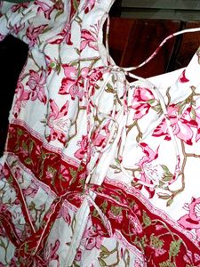 Floral Design Dress 👗