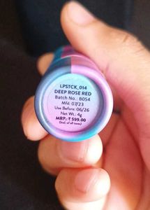 MyGlamm POSE Lipstick (Shade - Deep Rose Red)