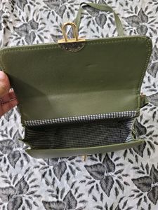 Green Sling Bag