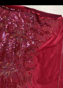 Red party Special Saree