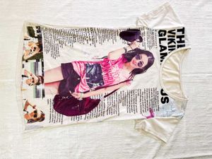 Magazine Cut Out Themed- Top