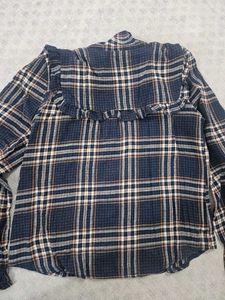 Plaid Shirt with Tank Top