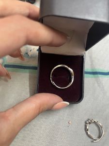 Elegant Silver Ring with CZ Accents