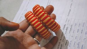 Silk Thread Hand Made Bangle