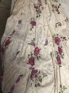 Floral Ethnic Skirt For Navratri/ Dandiya Nights