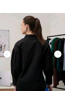 Black Button Shirt