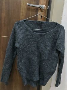 Gray Long Sleeve Pullover