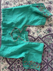 Embroidered Saree