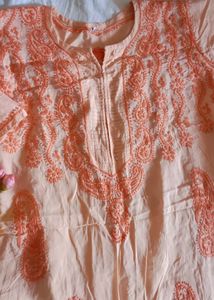 Chikankari Long Kurti🍂