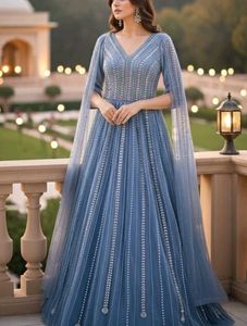 🔥😍no flaws Wedding Party Wear Gown ❤️