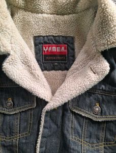 📢 FOR SALE: YAMMA Sherpa-Lined Denim Jacket