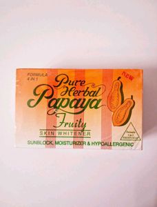 Pure Herbal Papaya Soap 135gm