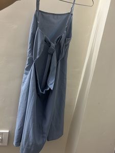 Backless Knot Slip dress (price dropped)
