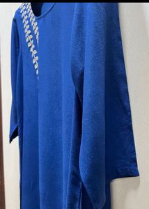 Elegant Blue Kurta.
