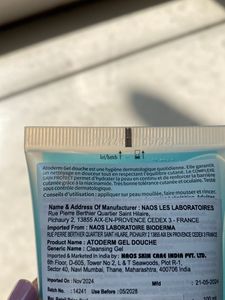 Bioderma Atoderm Gentle Cleansing Gel
