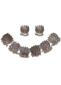 Oxidised Silver Jewellery Set