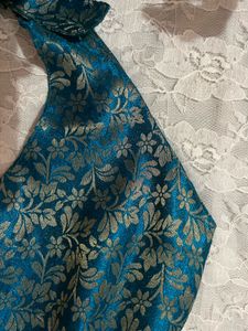 Royal Brocade vintage Halter top