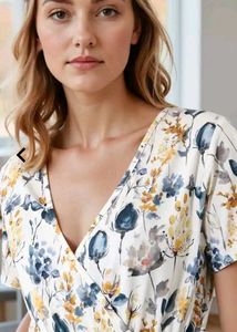 Floral Print Midi Dress