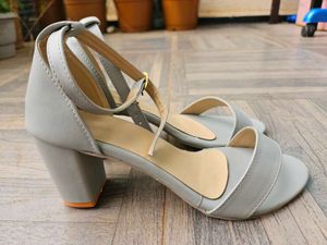 Grey Elegant Heels