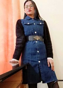 Denim Shirt Dress
