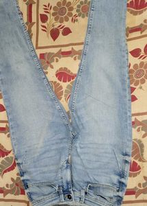 Light Wash Denim Jeans